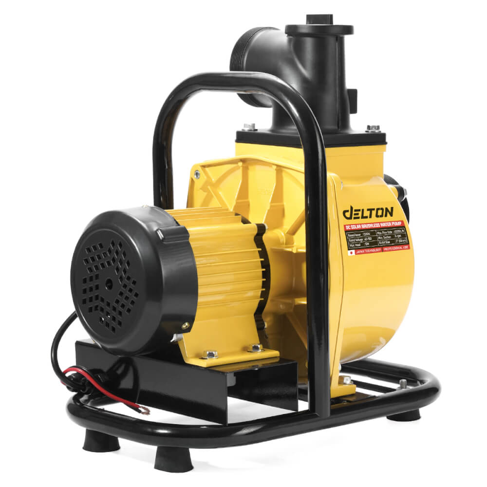 ปั๊มหอยโข่งโซลาร์เซลล์ (เฉพาะตัวเครื่อง) DELTON รุ่น DCSP-1500-3 ขนาด 3 นิ้ว 1,500 วัตต์